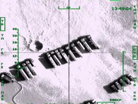 aviones rusos bombardean camiones de Daesh Rusia arruina el negocio de Daesh de venta de crudo